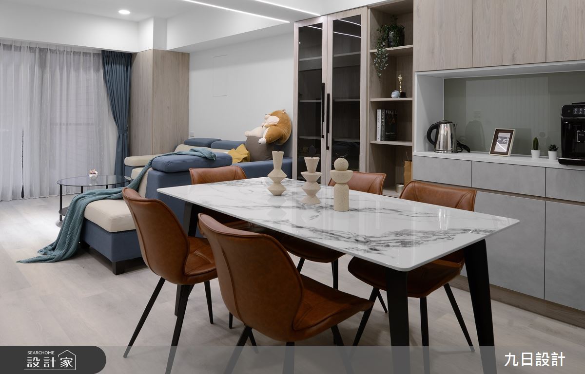 23坪老屋(16~30年)＿混搭風客廳餐廳案例圖片＿九日室內裝修設計＿九日_82之16