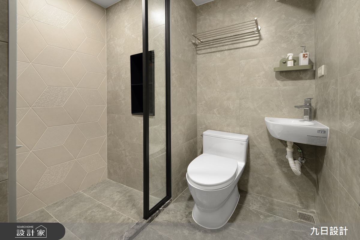 23坪老屋(16~30年)＿混搭風浴室案例圖片＿九日室內裝修設計＿九日_82之25