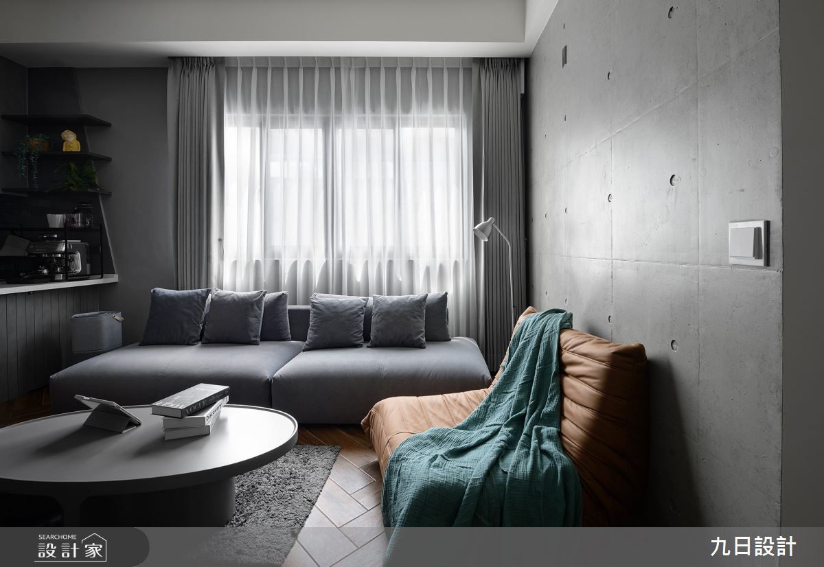 24坪新成屋(5年以下)＿現代風客廳案例圖片＿九日室內裝修設計＿九日_83之7