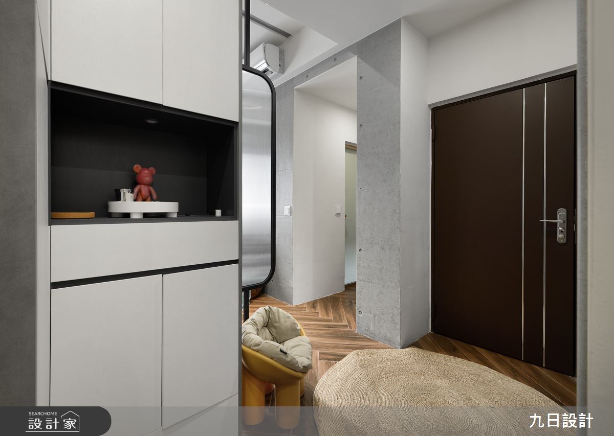 24坪新成屋(5年以下)＿現代風玄關案例圖片＿九日室內裝修設計＿九日_83之1