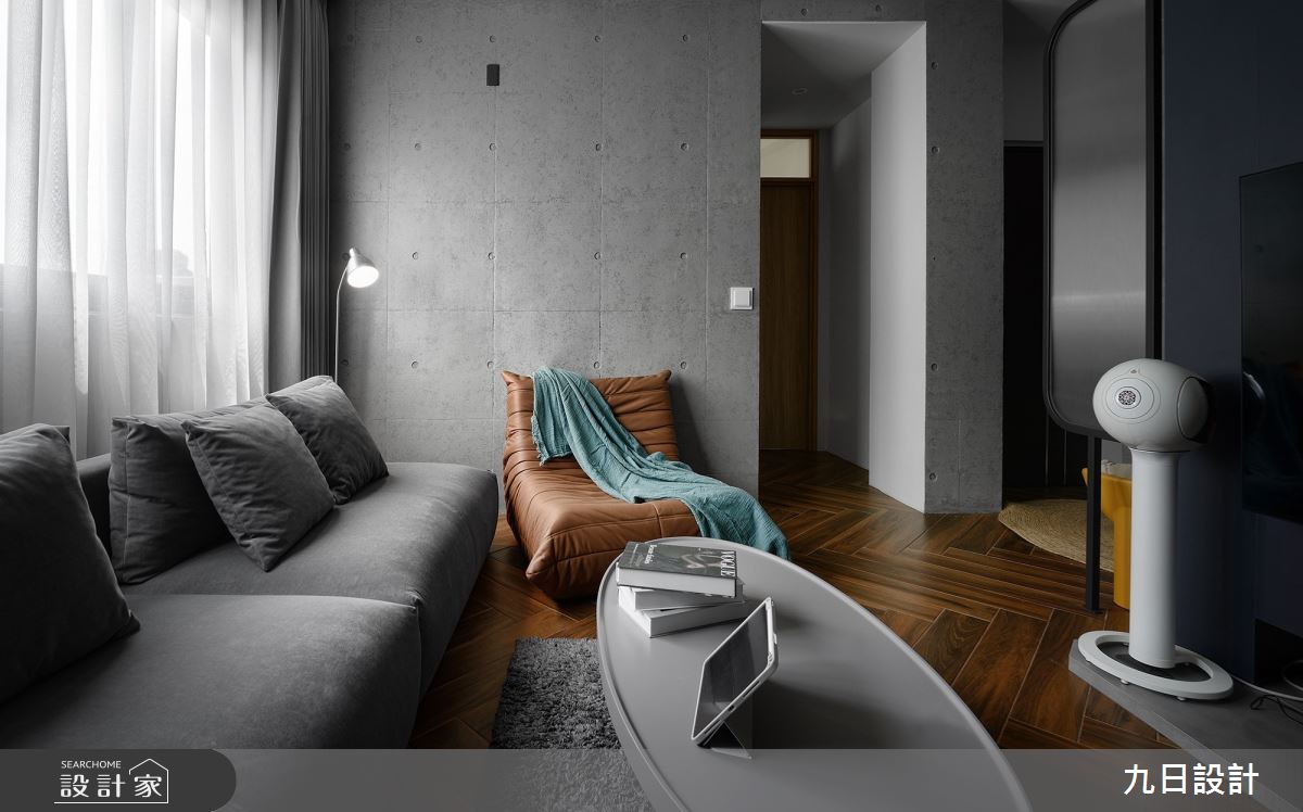 24坪新成屋(5年以下)＿現代風客廳案例圖片＿九日室內裝修設計＿九日_83之8