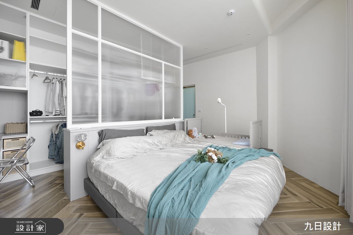 24坪新成屋(5年以下)＿現代風臥室更衣間案例圖片＿九日室內裝修設計＿九日_83之22