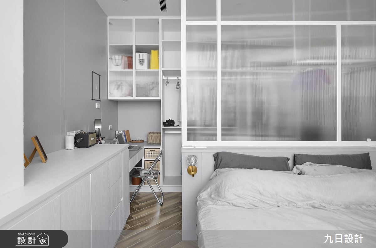24坪新成屋(5年以下)＿現代風臥室案例圖片＿九日室內裝修設計＿九日_83之24
