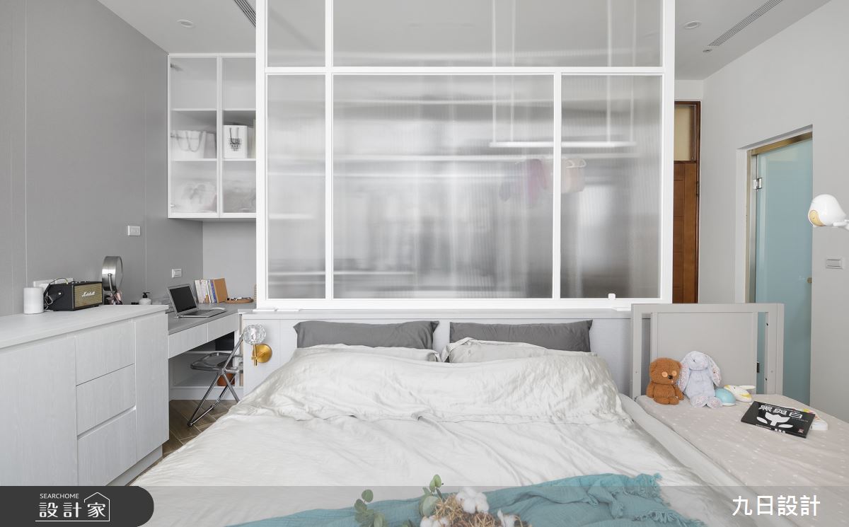 24坪新成屋(5年以下)＿現代風臥室案例圖片＿九日室內裝修設計＿九日_83之23
