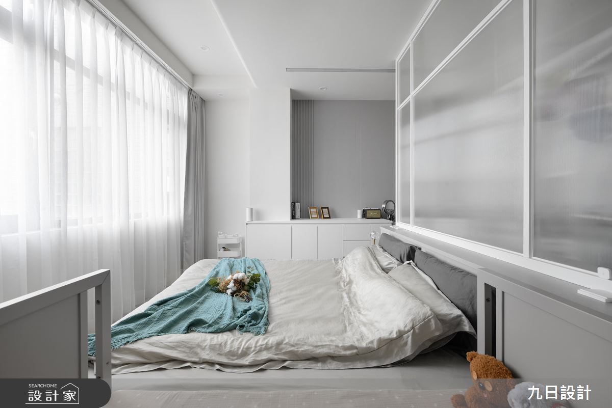 24坪新成屋(5年以下)＿現代風臥室案例圖片＿九日室內裝修設計＿九日_83之21
