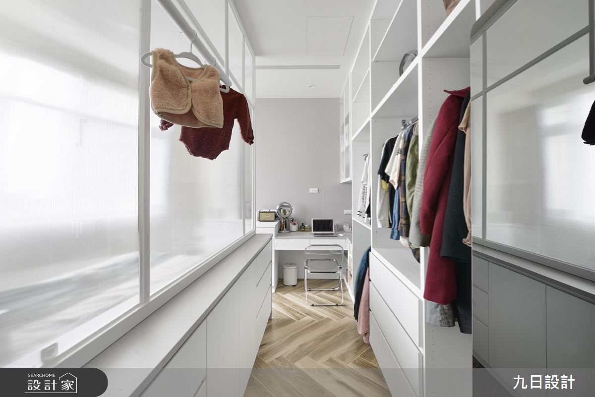 24坪新成屋(5年以下)＿現代風更衣間案例圖片＿九日室內裝修設計＿九日_83之29