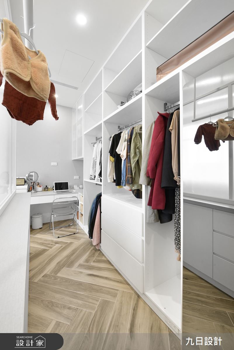 24坪新成屋(5年以下)＿現代風更衣間案例圖片＿九日室內裝修設計＿九日_83之28