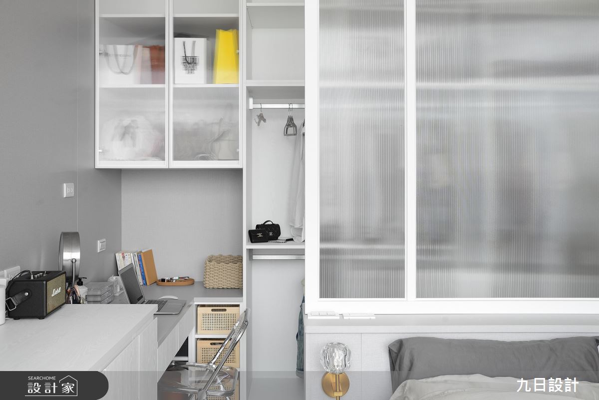 24坪新成屋(5年以下)＿現代風臥室案例圖片＿九日室內裝修設計＿九日_83之25