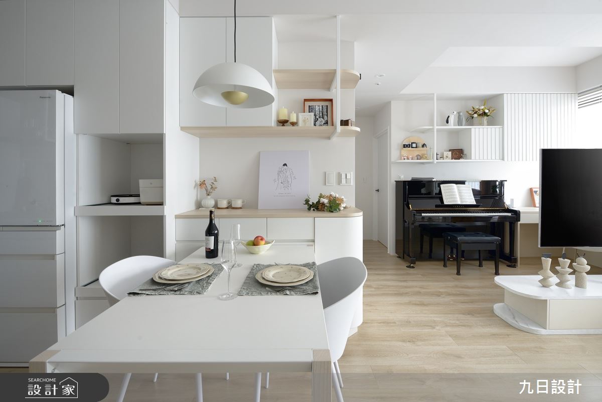 17坪新成屋(5年以下)＿北歐風餐廳案例圖片＿九日室內裝修設計＿九日_84之14