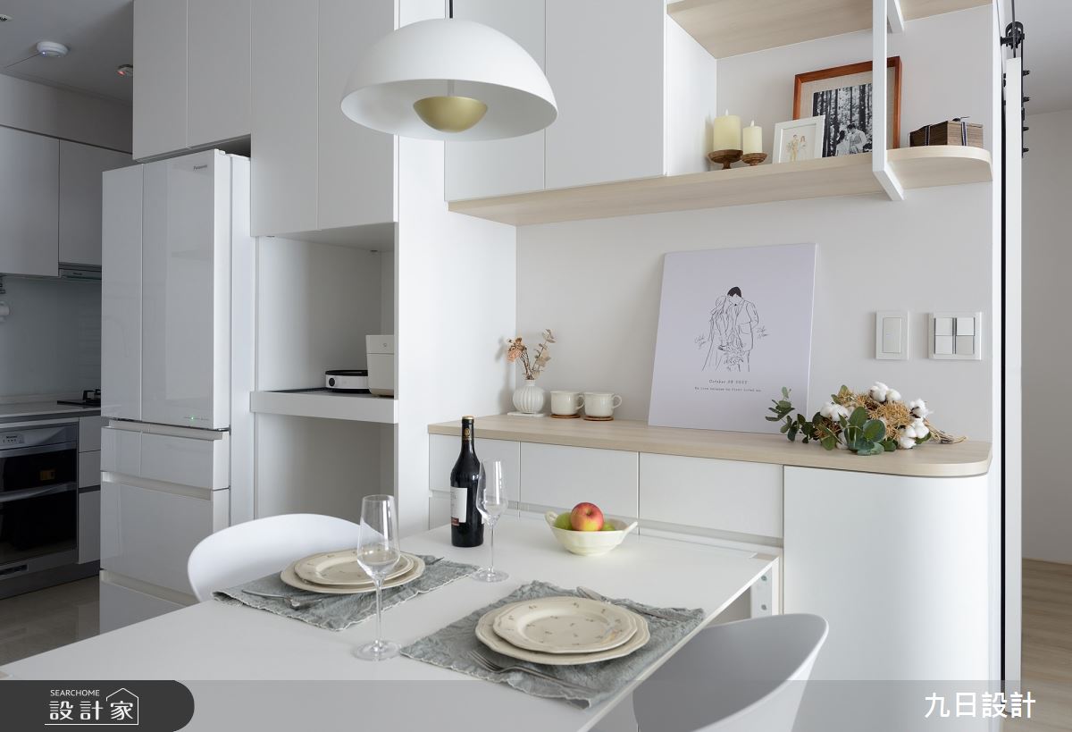 17坪新成屋(5年以下)＿北歐風餐廳案例圖片＿九日室內裝修設計＿九日_84之16