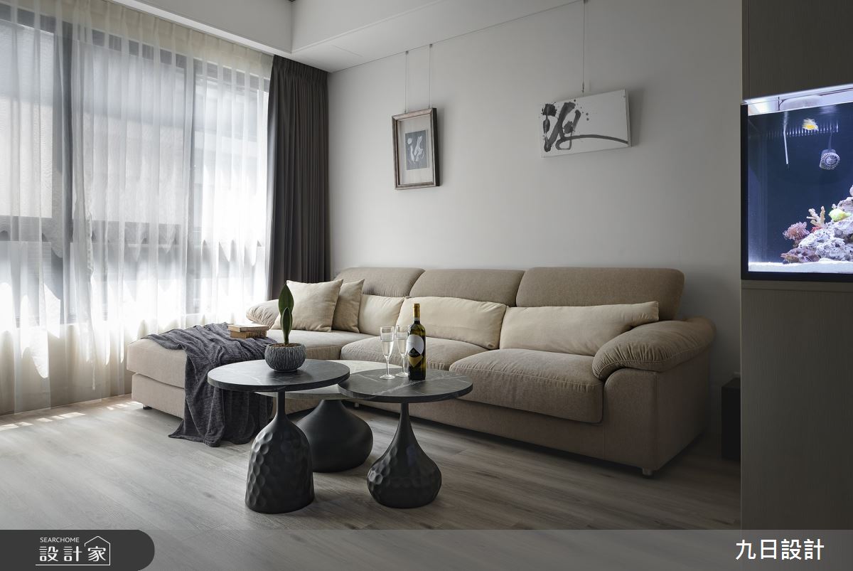 35坪新成屋(5年以下)＿混搭風客廳案例圖片＿九日室內裝修設計＿九日_85之7