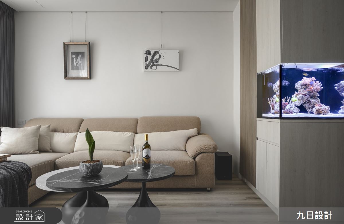 35坪新成屋(5年以下)＿混搭風客廳案例圖片＿九日室內裝修設計＿九日_85之8