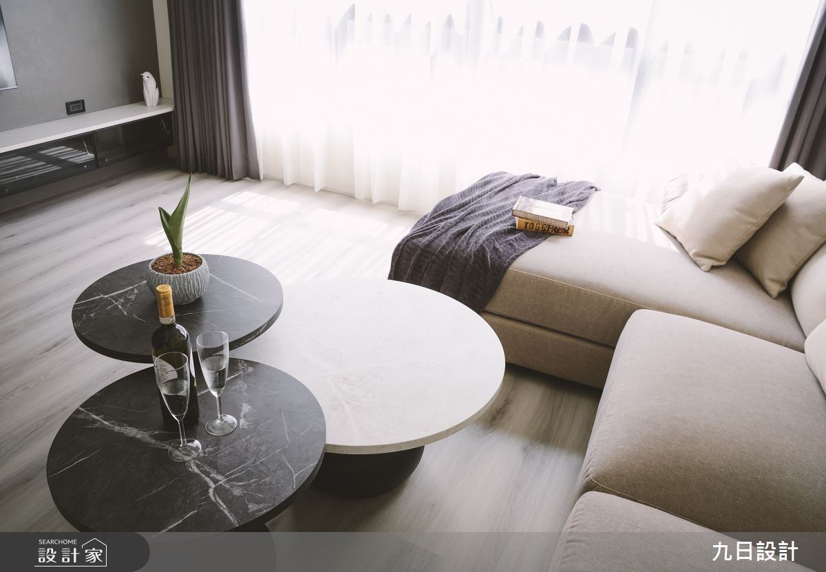 35坪新成屋(5年以下)＿混搭風客廳案例圖片＿九日室內裝修設計＿九日_85之14