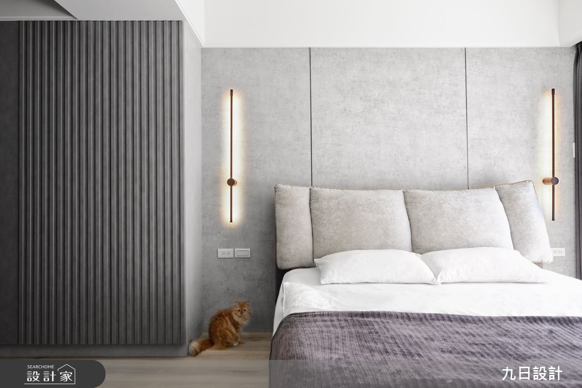35坪新成屋(5年以下)＿混搭風臥室案例圖片＿九日室內裝修設計＿九日_85之25