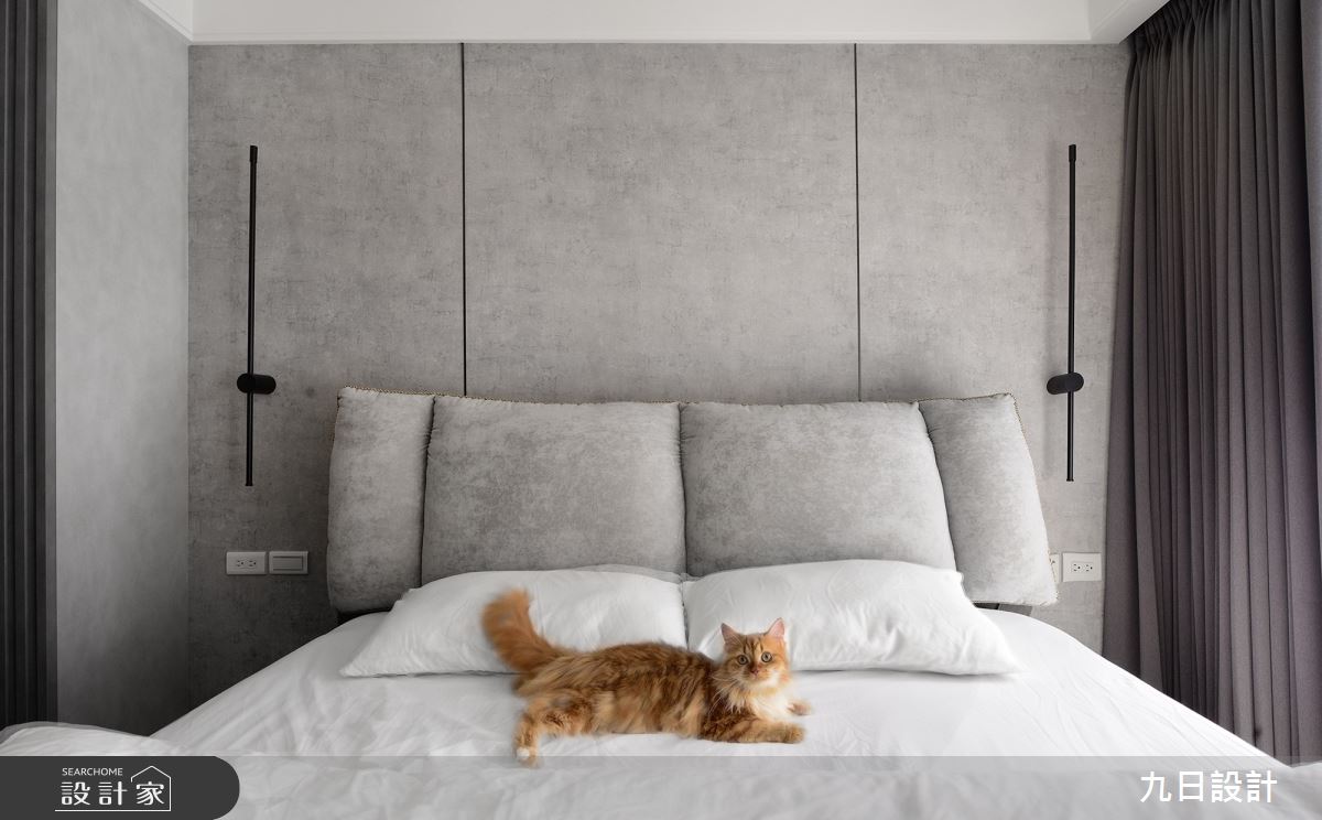 35坪新成屋(5年以下)＿混搭風臥室案例圖片＿九日室內裝修設計＿九日_85之27