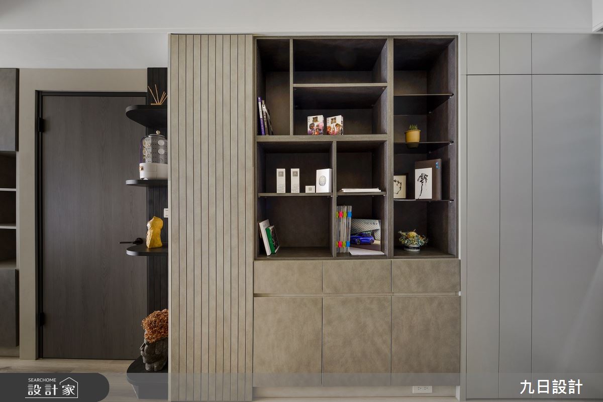 35坪新成屋(5年以下)＿混搭風工作區案例圖片＿九日室內裝修設計＿九日_85之35