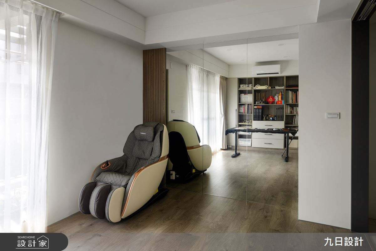 35坪新成屋(5年以下)＿混搭風書房案例圖片＿九日室內裝修設計＿九日_85之40