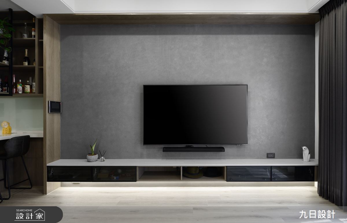 35坪新成屋(5年以下)＿混搭風客廳案例圖片＿九日室內裝修設計＿九日_85之13