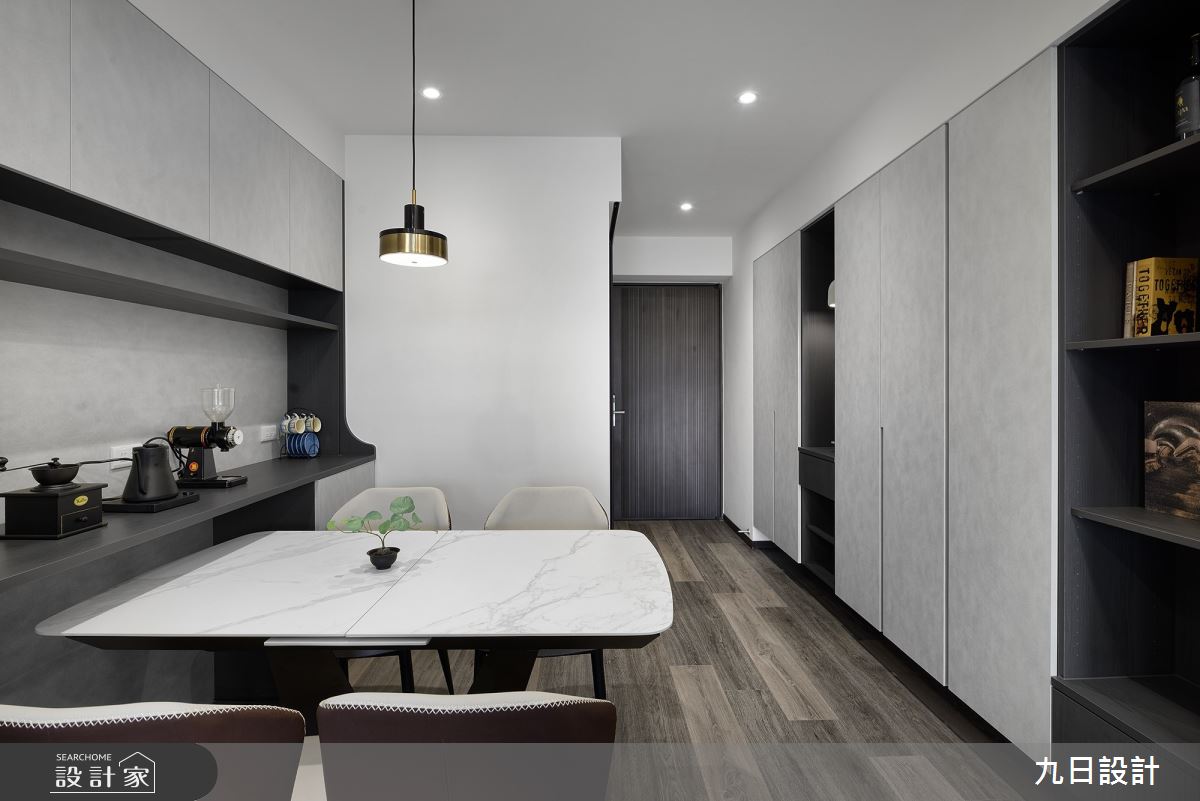 23坪新成屋(5年以下)＿現代風玄關餐廳案例圖片＿九日室內裝修設計＿九日_87之2