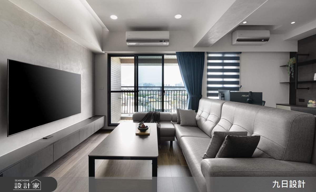 23坪新成屋(5年以下)＿現代風客廳案例圖片＿九日室內裝修設計＿九日_87之7