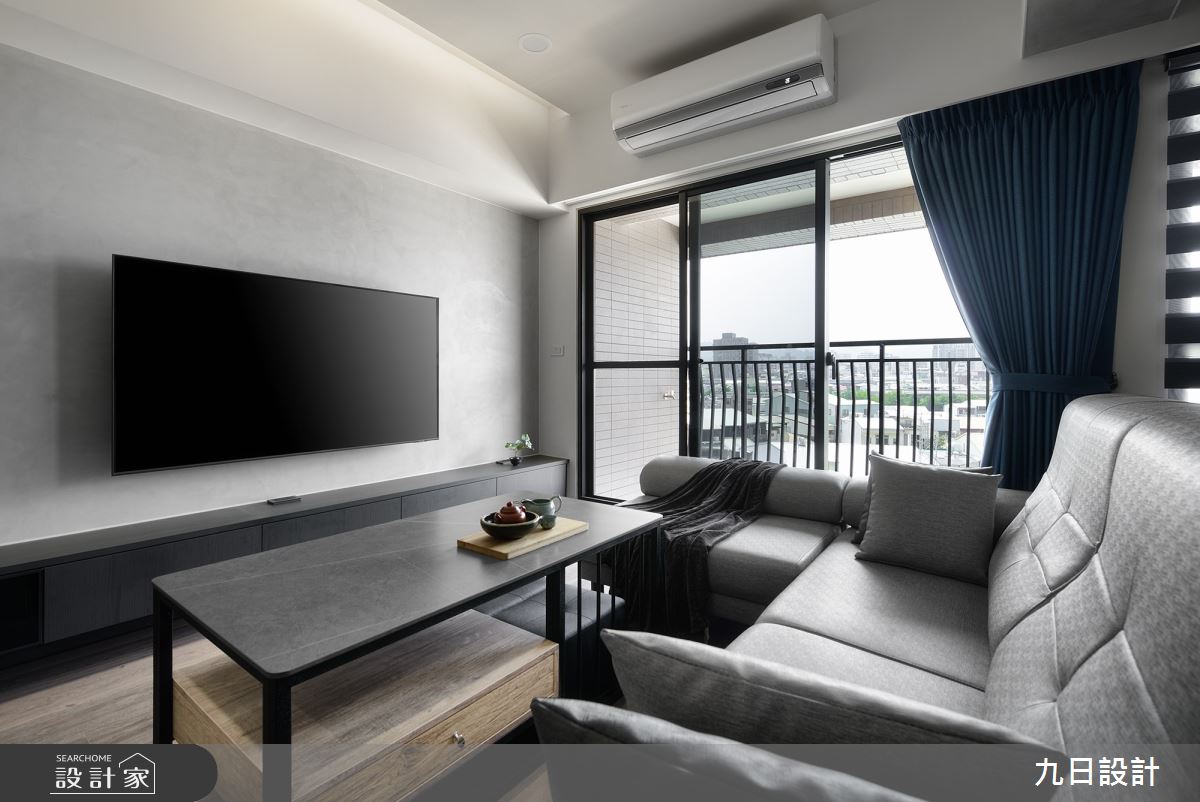 23坪新成屋(5年以下)＿現代風客廳案例圖片＿九日室內裝修設計＿九日_87之8