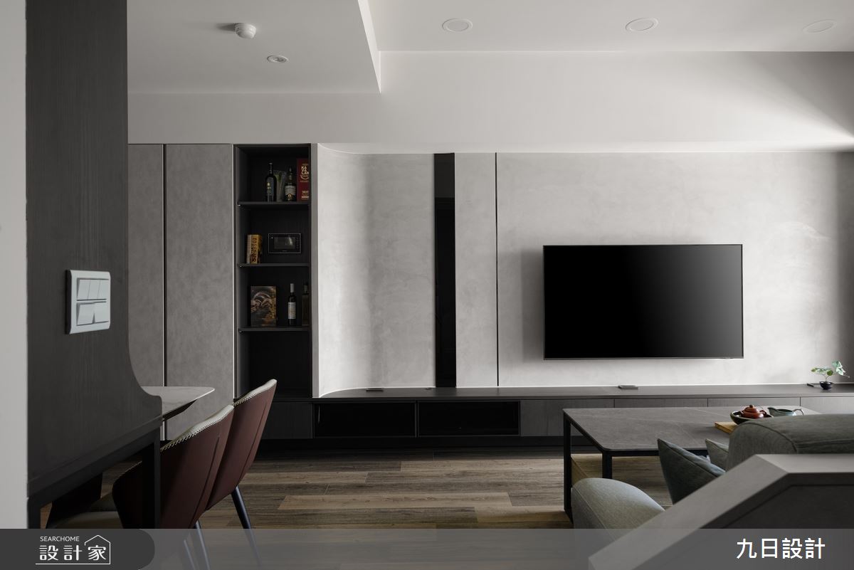 23坪新成屋(5年以下)＿現代風客廳餐廳案例圖片＿九日室內裝修設計＿九日_87之10