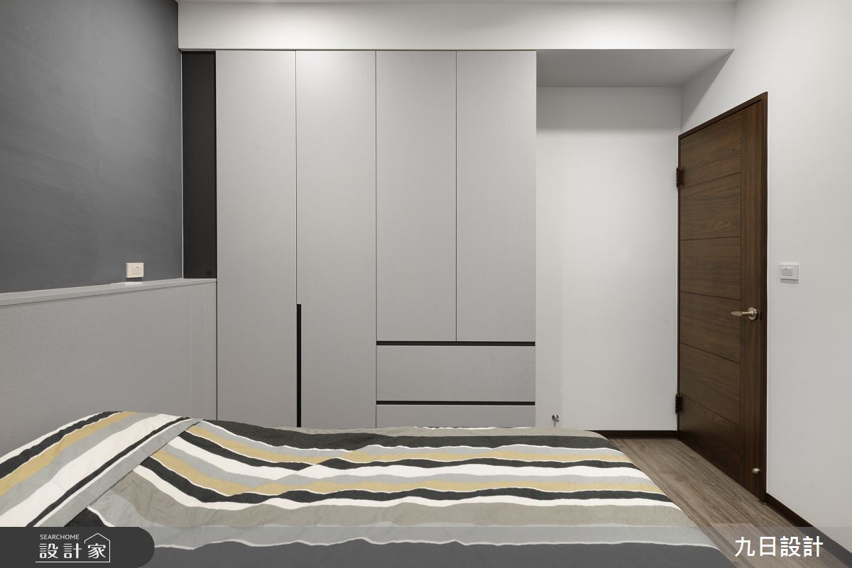 23坪新成屋(5年以下)＿現代風臥室案例圖片＿九日室內裝修設計＿九日_87之18