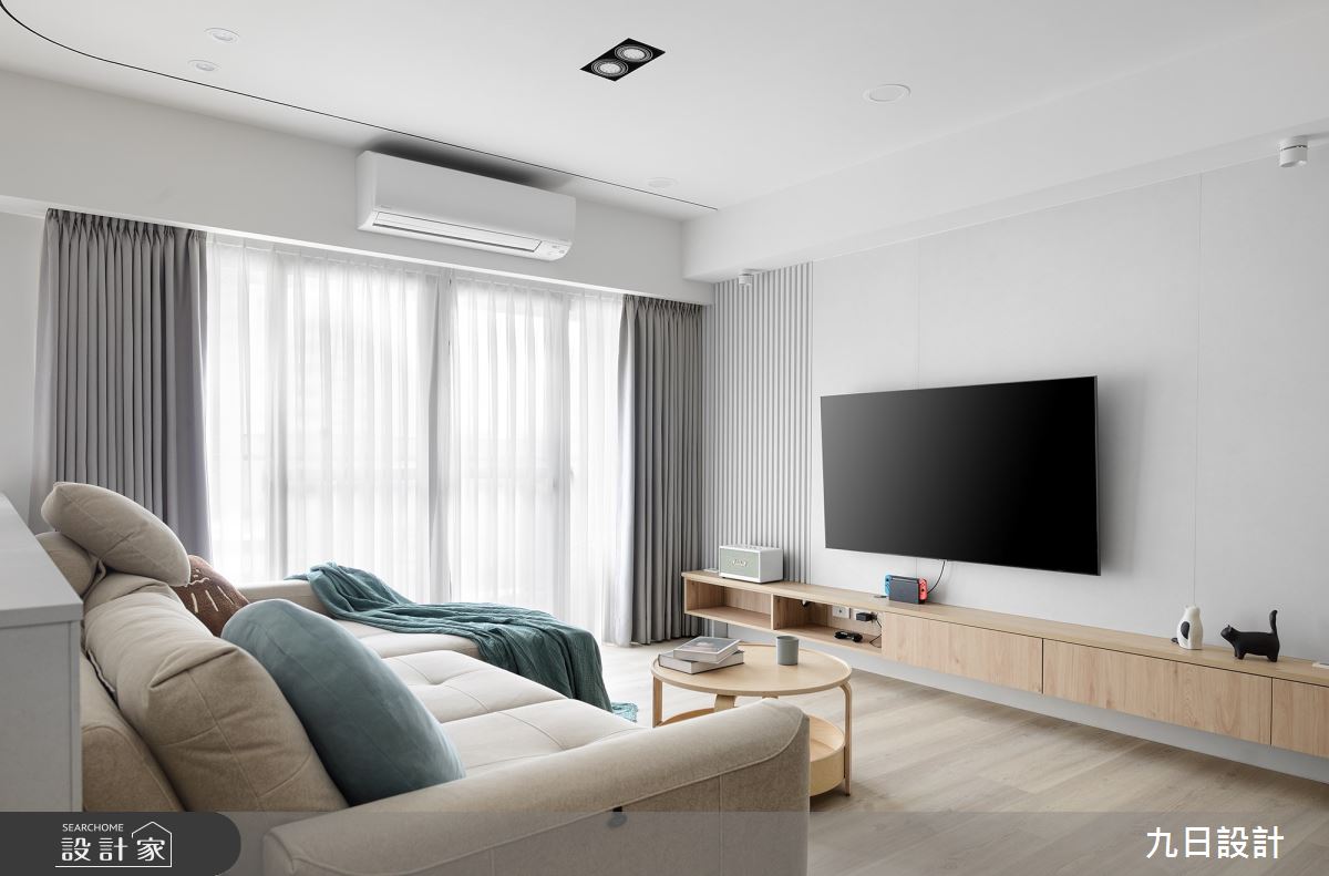 25坪＿北歐風客廳案例圖片＿九日室內裝修設計＿九日_88之14