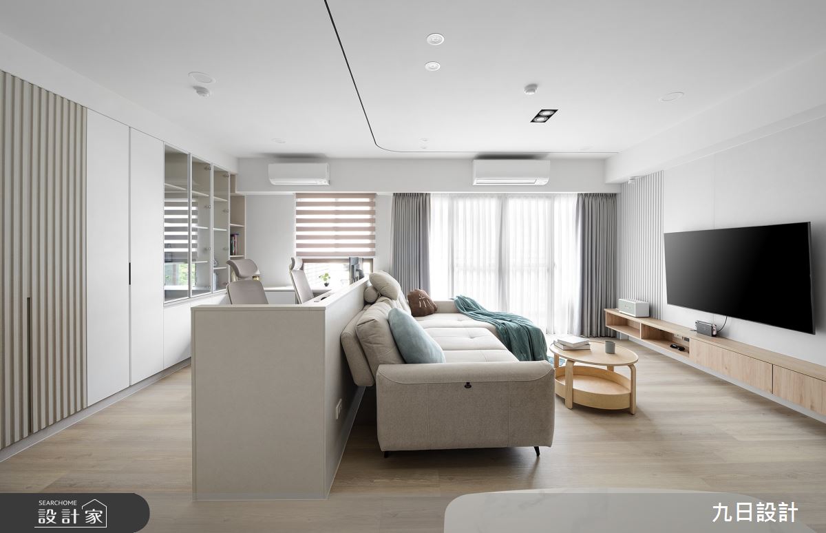 25坪＿北歐風客廳書房工作區案例圖片＿九日室內裝修設計＿九日_88之15