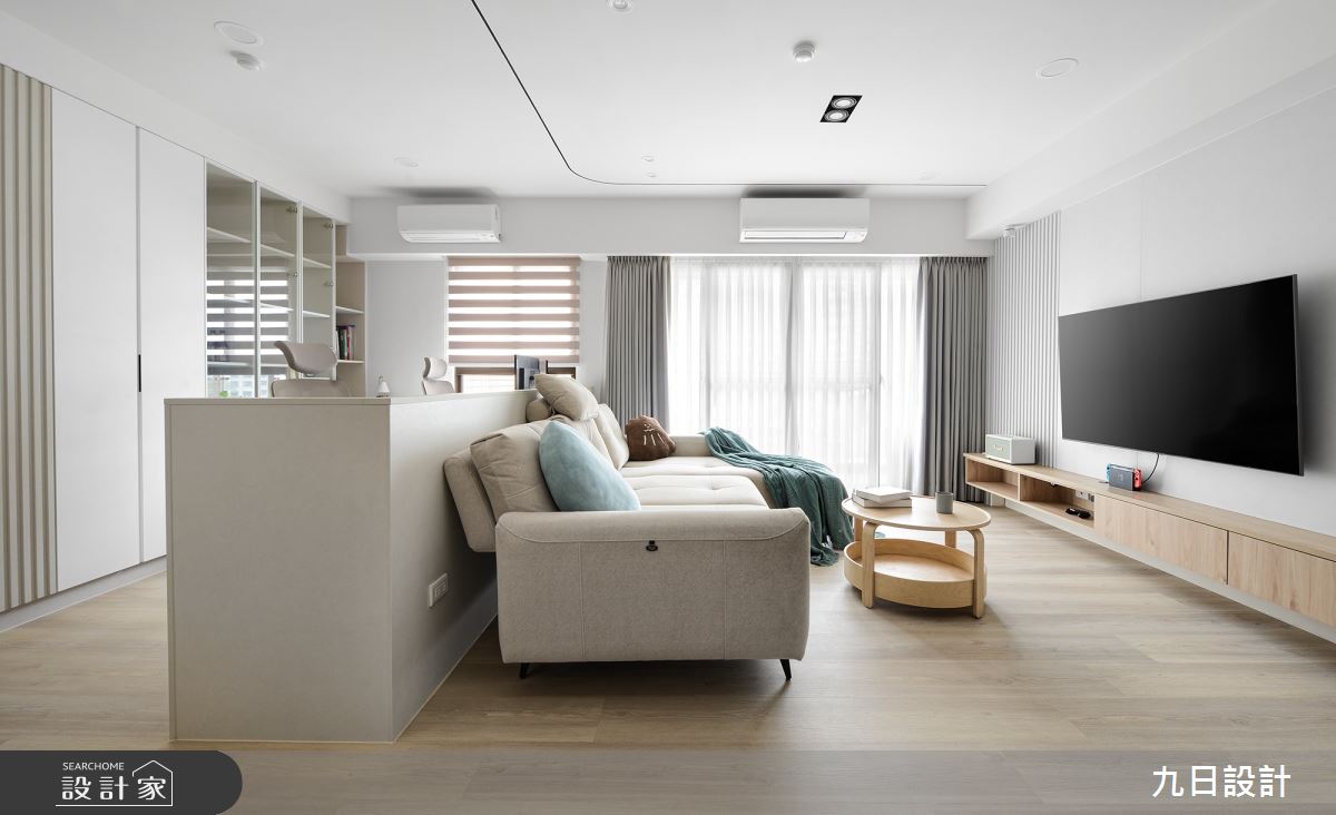 25坪＿北歐風客廳書房工作區案例圖片＿九日室內裝修設計＿九日_88之16