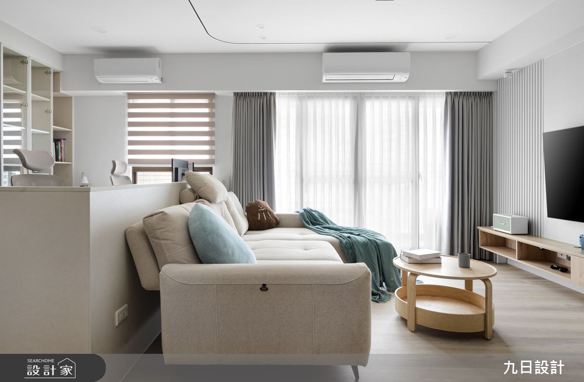 25坪＿北歐風客廳書房工作區案例圖片＿九日室內裝修設計＿九日_88之17