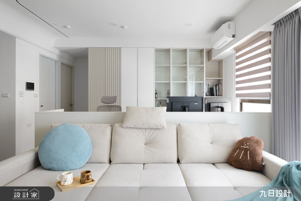 25坪＿北歐風客廳書房工作區案例圖片＿九日室內裝修設計＿九日_88之20