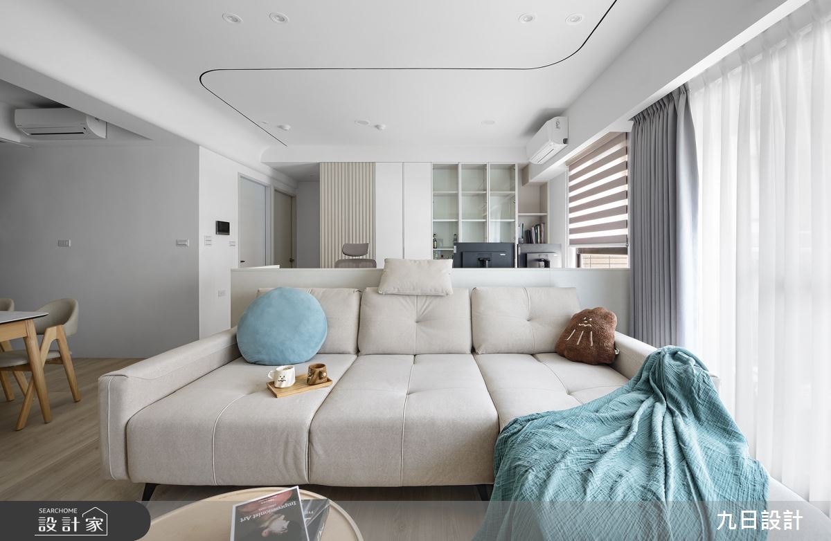 25坪＿北歐風客廳書房工作區案例圖片＿九日室內裝修設計＿九日_88之19