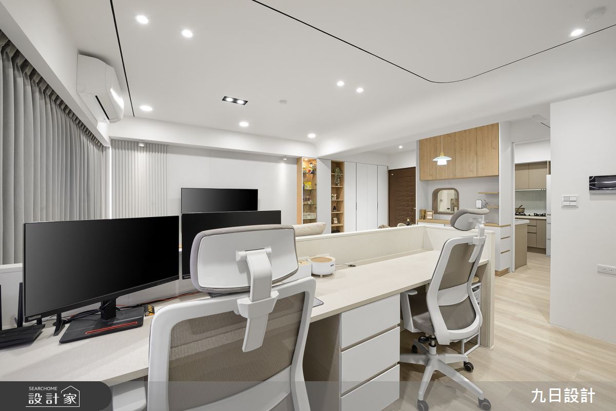 25坪＿北歐風書房工作區案例圖片＿九日室內裝修設計＿九日_88之33