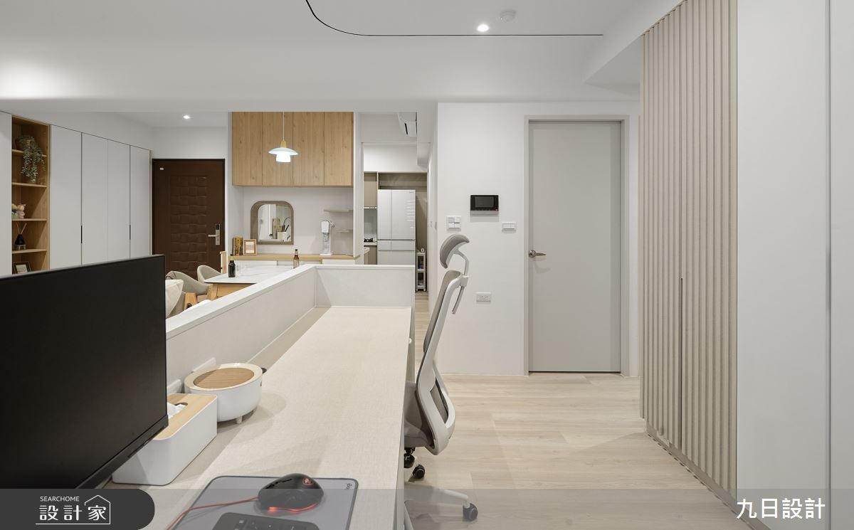 25坪＿北歐風書房工作區案例圖片＿九日室內裝修設計＿九日_88之34