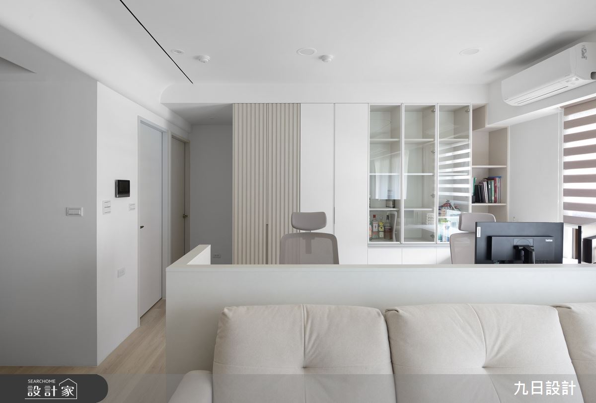 25坪＿北歐風客廳書房工作區案例圖片＿九日室內裝修設計＿九日_88之28