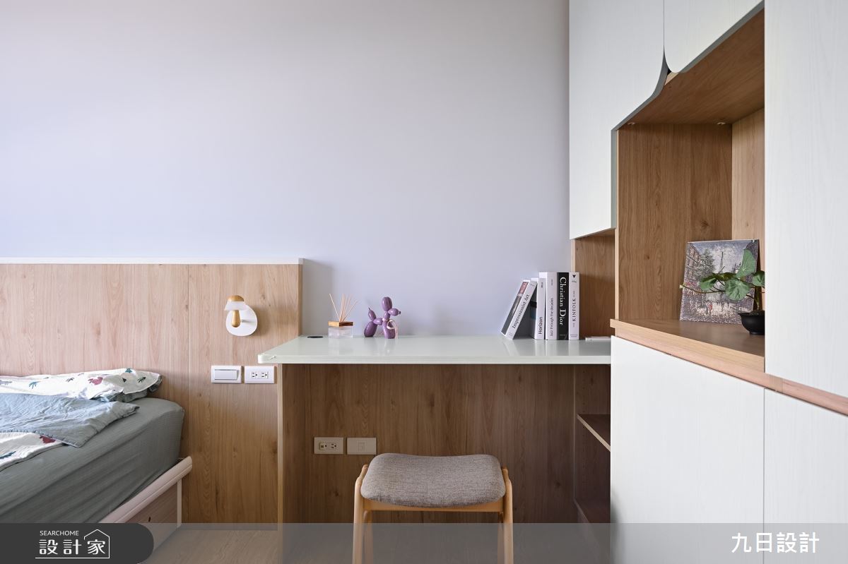 18坪新成屋(5年以下)＿北歐風臥室案例圖片＿九日室內裝修設計＿九日_89之27