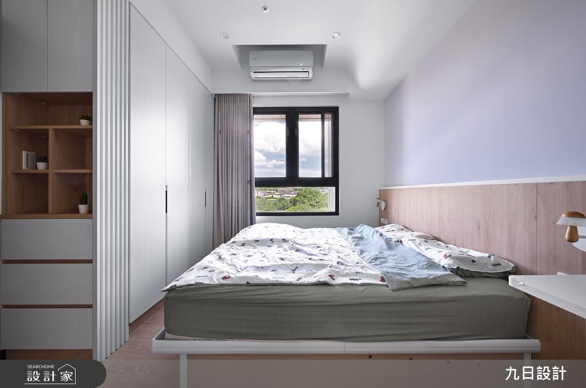 18坪新成屋(5年以下)＿北歐風臥室案例圖片＿九日室內裝修設計＿九日_89之25