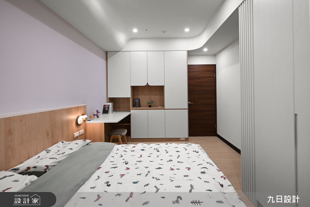 18坪新成屋(5年以下)＿北歐風臥室案例圖片＿九日室內裝修設計＿九日_89之23
