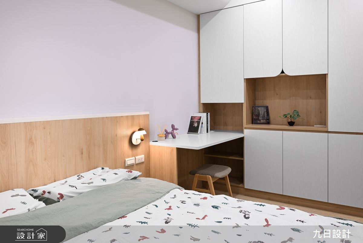18坪新成屋(5年以下)＿北歐風臥室案例圖片＿九日室內裝修設計＿九日_89之28
