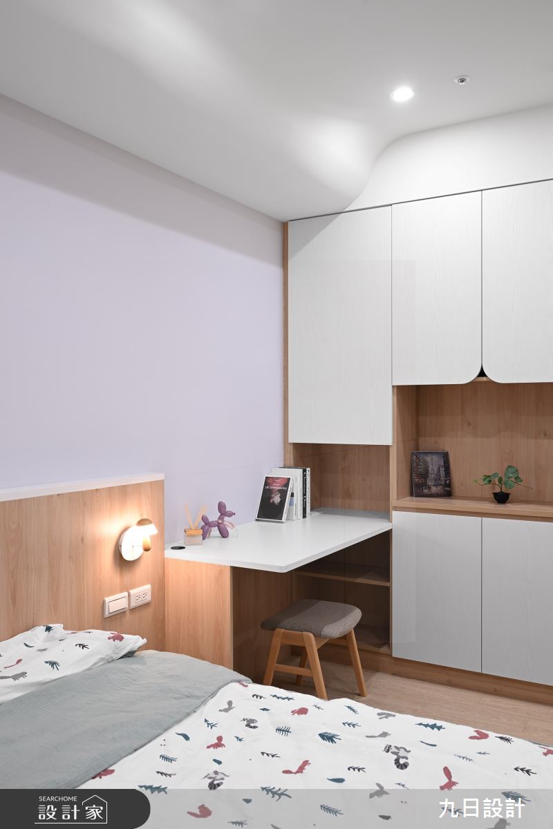 18坪新成屋(5年以下)＿北歐風臥室案例圖片＿九日室內裝修設計＿九日_89之29