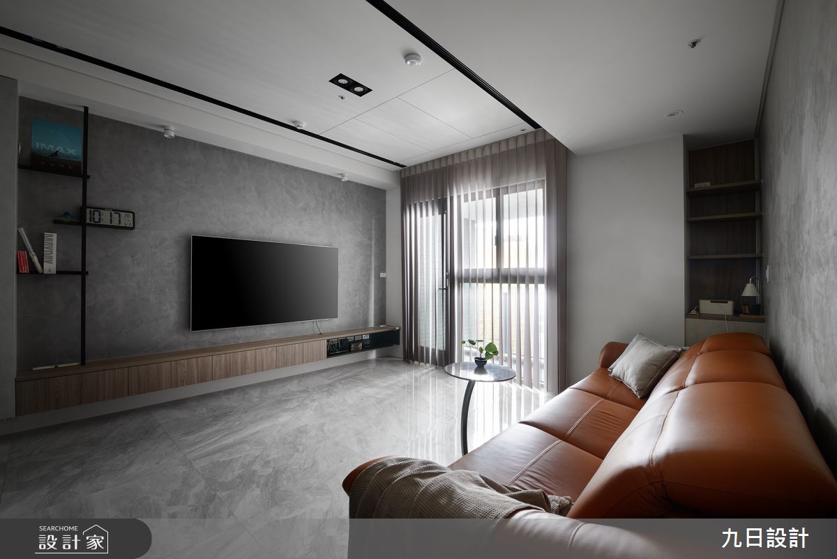30坪新成屋(5年以下)＿現代風客廳案例圖片＿九日室內裝修設計＿九日_90之11