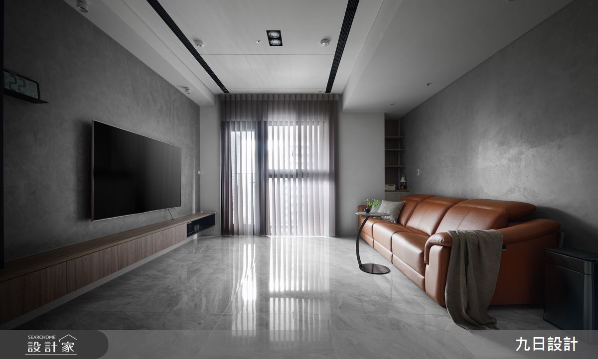 30坪新成屋(5年以下)＿現代風客廳案例圖片＿九日室內裝修設計＿九日_90之10