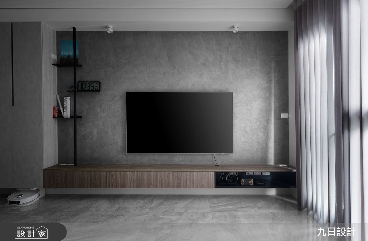 30坪新成屋(5年以下)＿現代風客廳案例圖片＿九日室內裝修設計＿九日_90之15