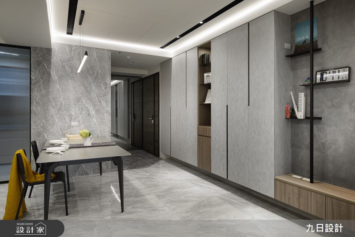 30坪新成屋(5年以下)＿現代風玄關餐廳案例圖片＿九日室內裝修設計＿九日_90之24