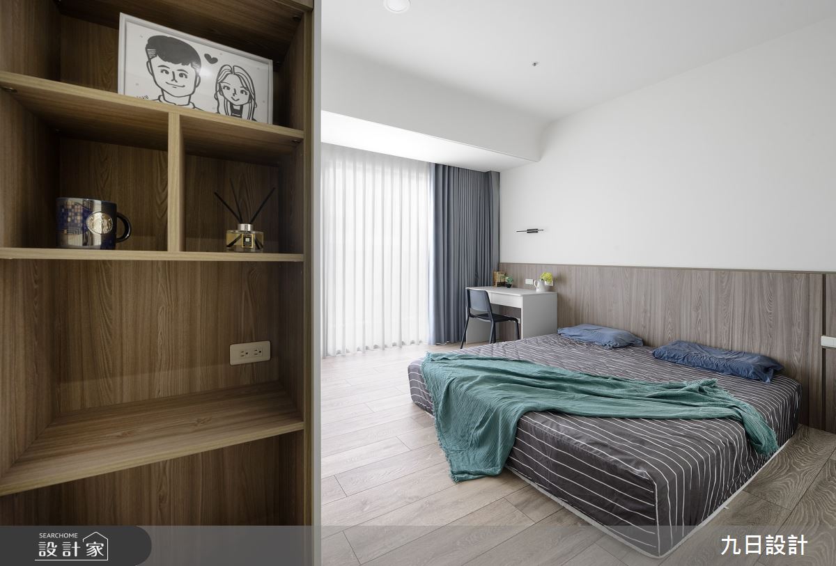 30坪新成屋(5年以下)＿現代風臥室案例圖片＿九日室內裝修設計＿九日_90之27