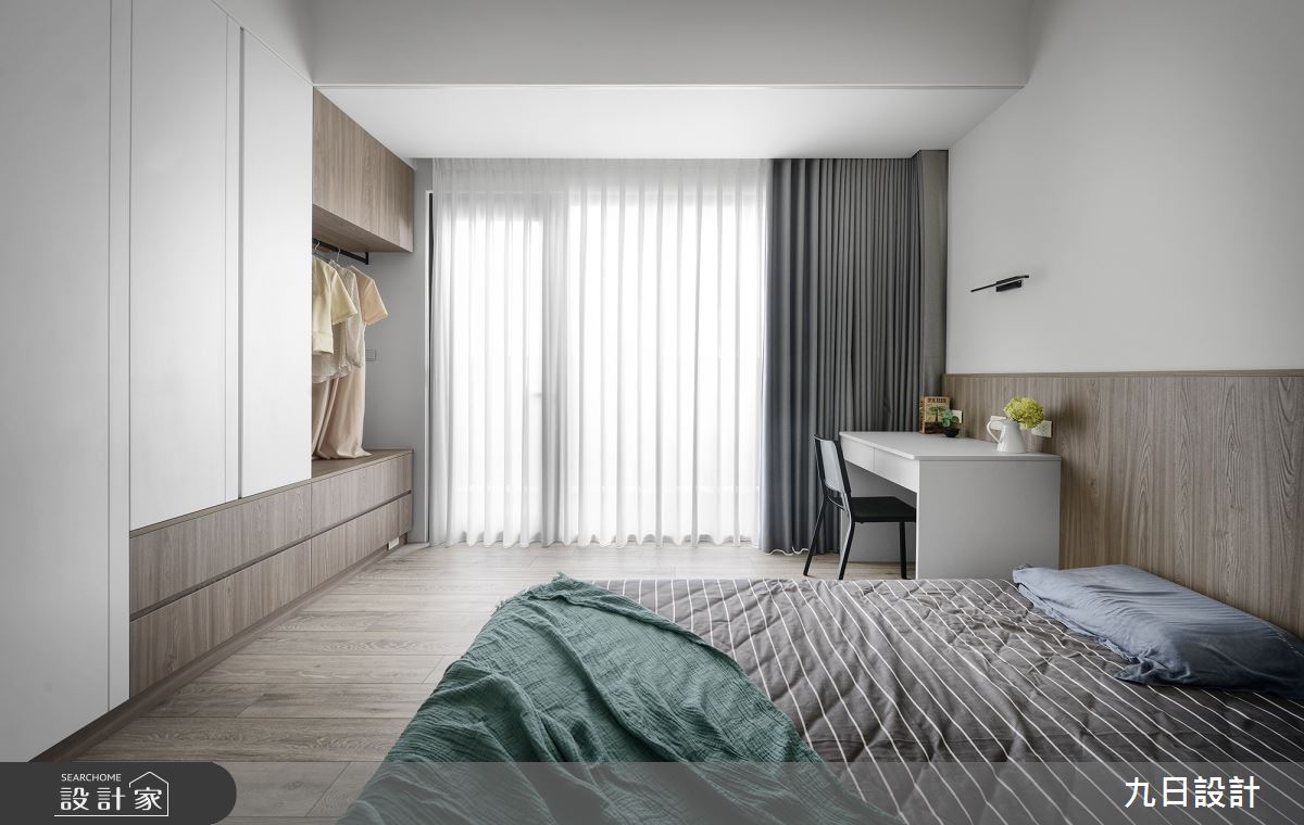 30坪新成屋(5年以下)＿現代風臥室案例圖片＿九日室內裝修設計＿九日_90之29