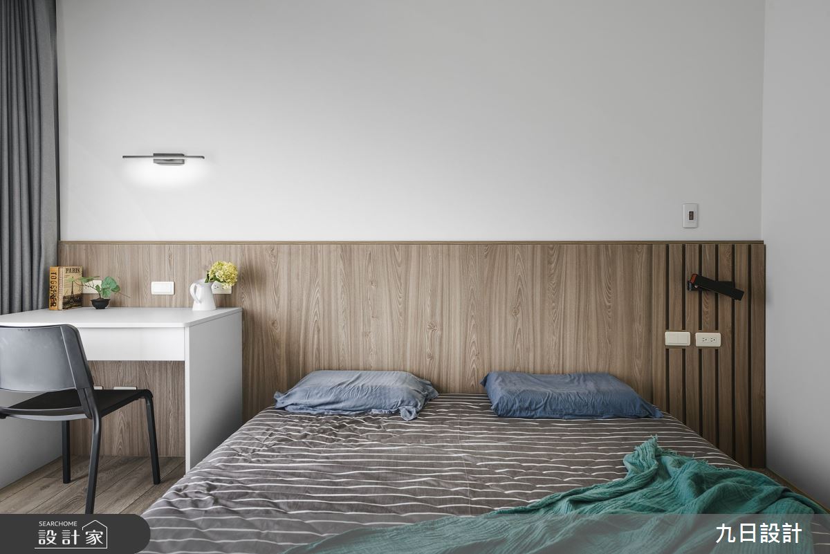 30坪新成屋(5年以下)＿現代風臥室案例圖片＿九日室內裝修設計＿九日_90之28