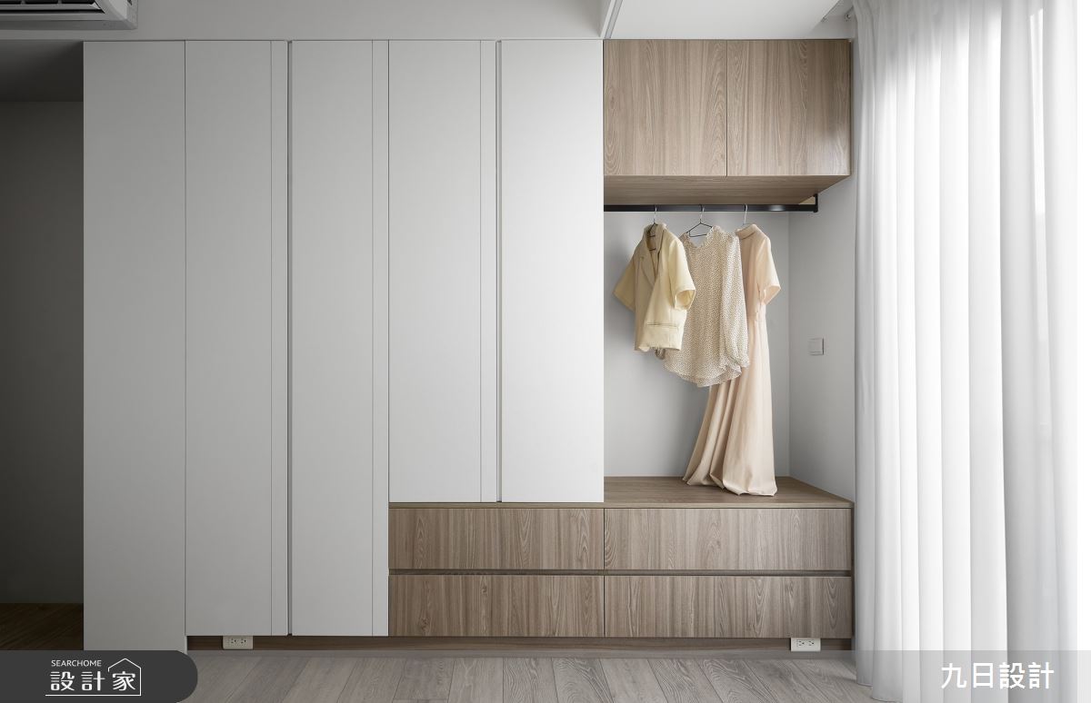 30坪新成屋(5年以下)＿現代風臥室案例圖片＿九日室內裝修設計＿九日_90之31