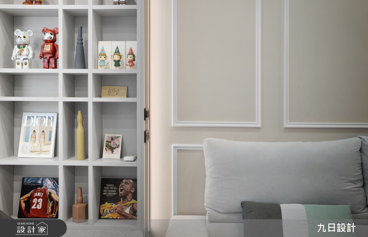 109坪新成屋(5年以下)＿現代美式風客廳案例圖片＿九日室內裝修設計＿九日_91之13